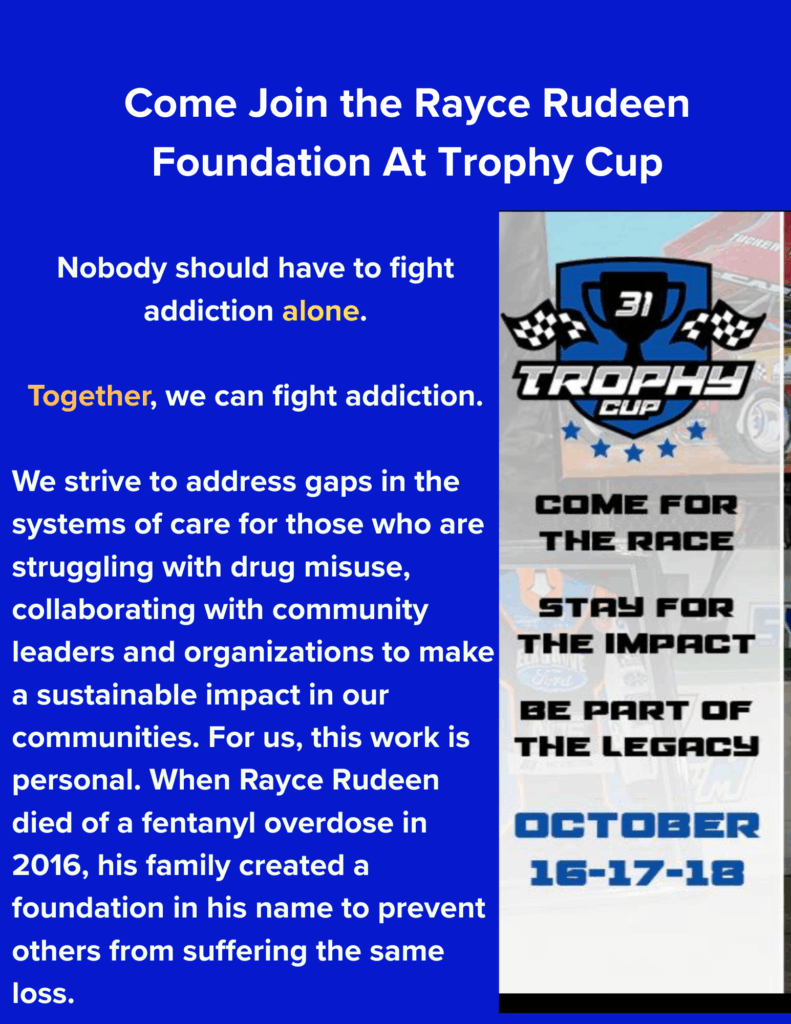 Randy Rudeen Trophy Cup – The Rayce Rudeen Foundation